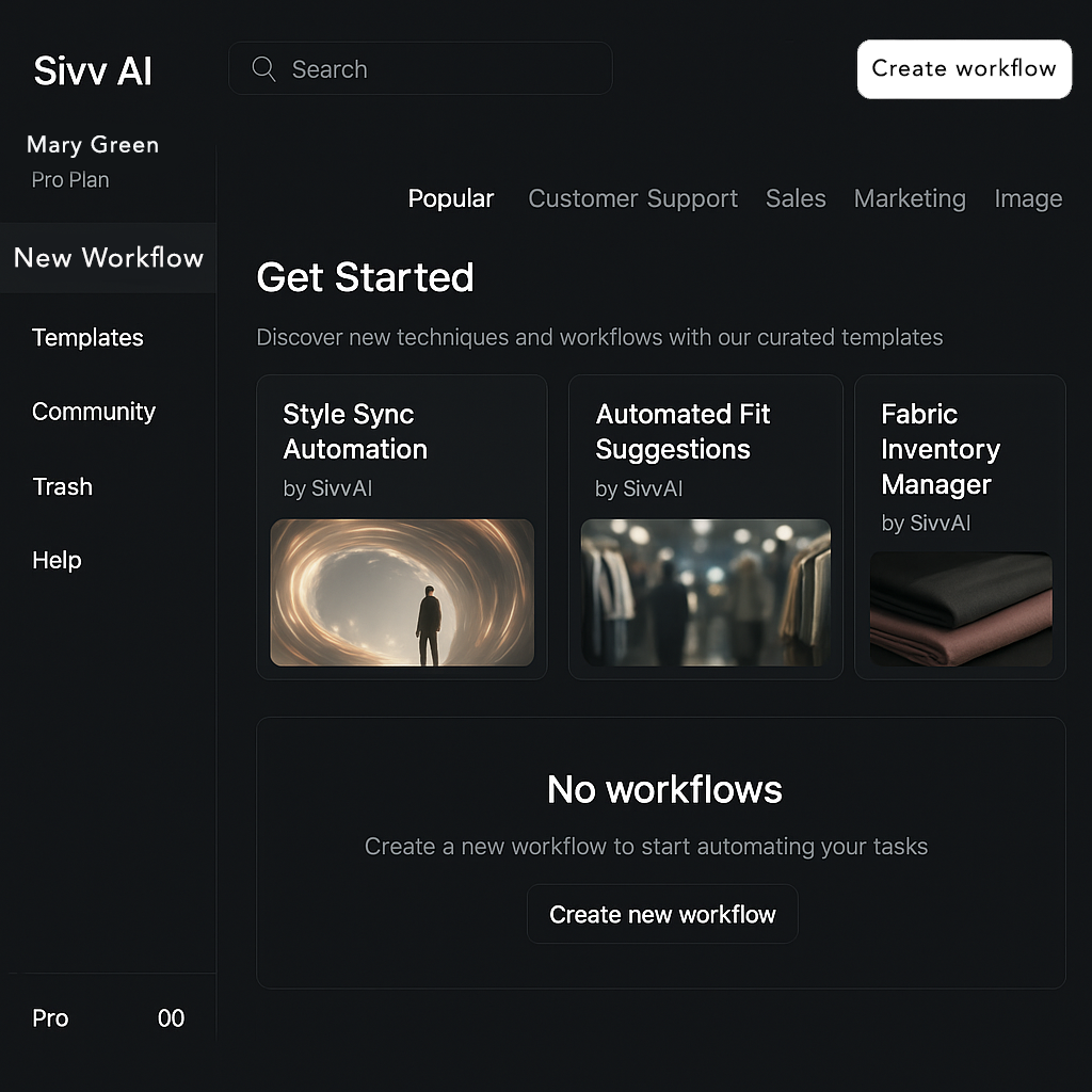 Sivvai platform preview